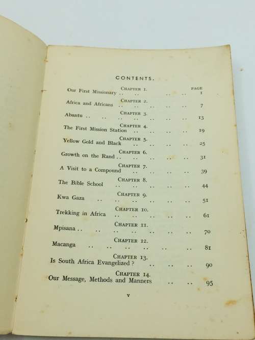 Black Gold - H.K. Bedwell | The story of the International Holiness Mission in South Africa1908-1936
