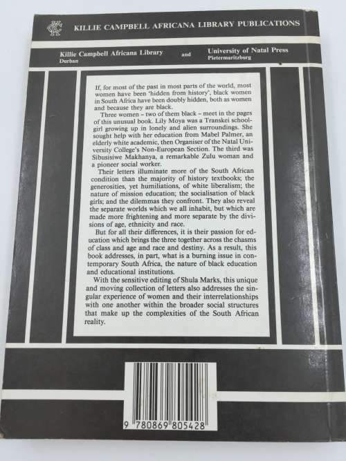 Not Either an Experimental Doll | Edited by Shula Marks | Killie Campbell Africana Library