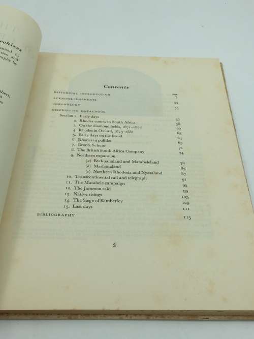 The Story of Cecil Rhodes 1853 - 1953 Central African Exhibition Rhodes Centenary | Hard Cover