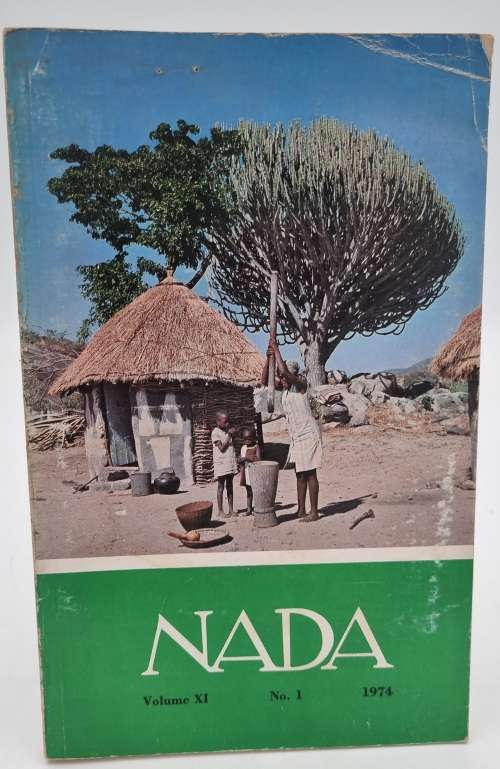 NADA Volume XI No 1 1974   | Rhodesiana