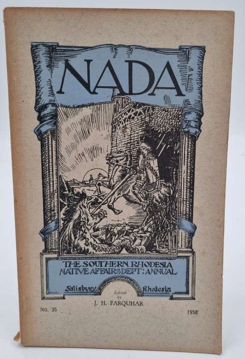 NADA  No 35 1958  | Rhodesiana