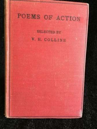 Poems of Action | Selected by V. H. Collins 1913 Oxford University Press First Edition Poems of Act