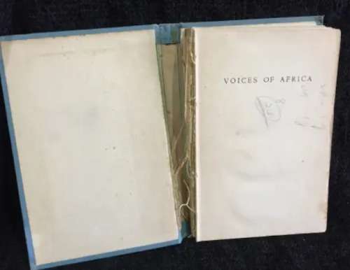 Voices of Africa by WC Scully | First Edition 1943 - Poor condition see photos