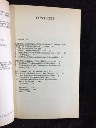 A History of the African People of South Africa by Paul Maylam |From the Early Iron Age to the 1970s