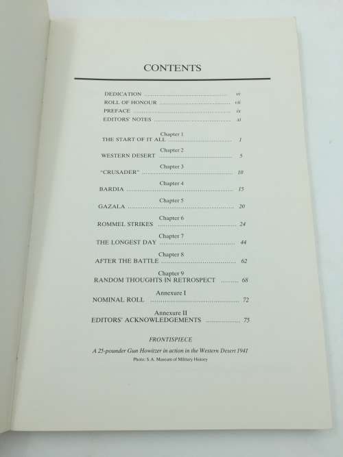 6th Battery Natal Field Artillery S.A.A By J.H. Newman and A.G. Vosloo | Signed