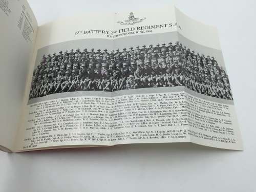 6th Battery Natal Field Artillery S.A.A By J.H. Newman and A.G. Vosloo | Signed