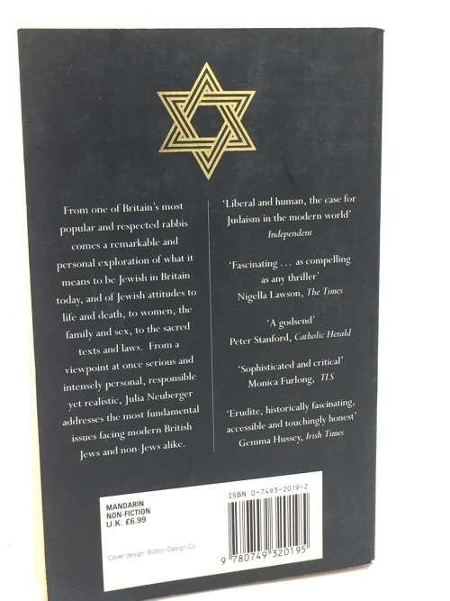 On Being Jewish ~ Julia Neuberger