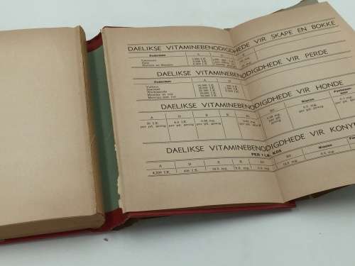Handleiding oor Dierevoeding - JW Groenewald 1957