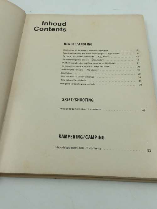 Hengel Skiet Kampeer / Angling Shooting Camping Year Book No 3