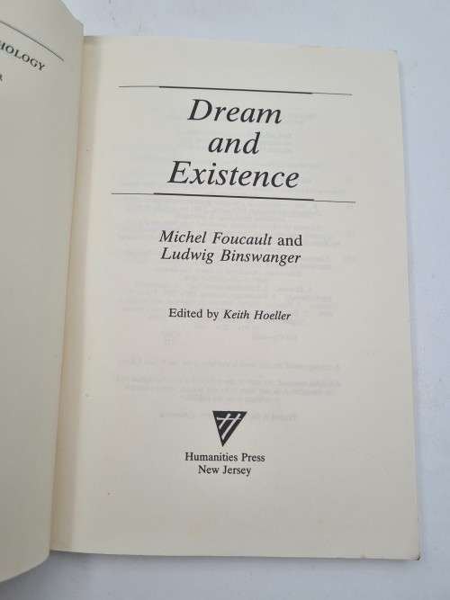 Dream and Existence - Michel Foucault, Ludwig Binswanger and Keith Hoeller