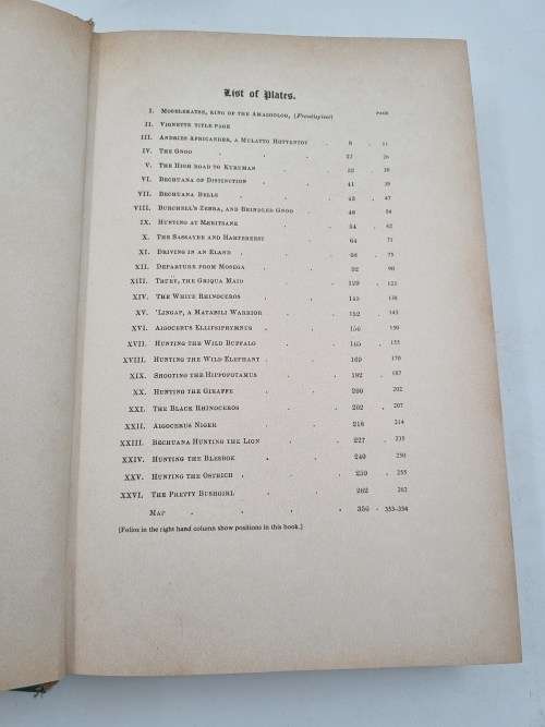 Wild Sports of Southern Africa by William Cornwallis Harris | Facsimile Reprint of 1852 Edition