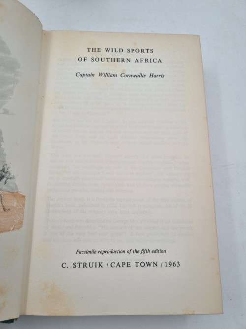 Wild Sports of Southern Africa by William Cornwallis Harris