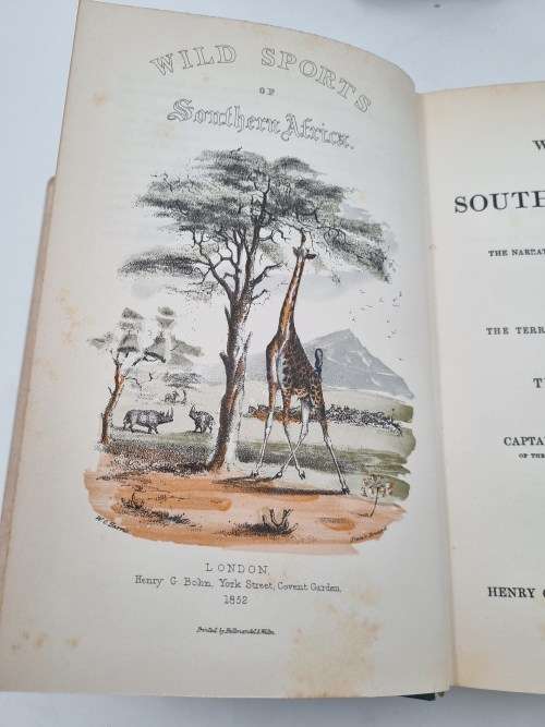 Wild Sports of Southern Africa by William Cornwallis Harris