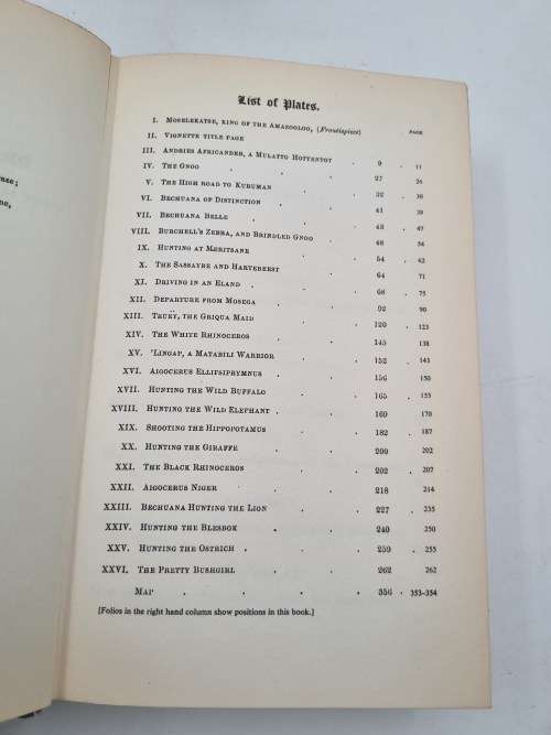 Wild Sports of Southern Africa by William Cornwallis Harris | Facsimile Reprint of 1852 Edition