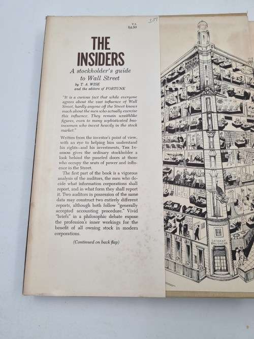 The Insiders - T A Wise | A Stockholder`s Guide to Wall St