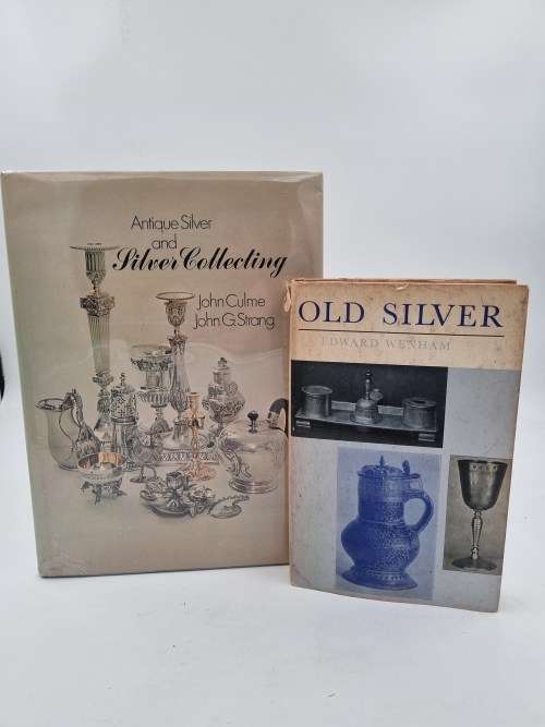 Antique Silver Books x2