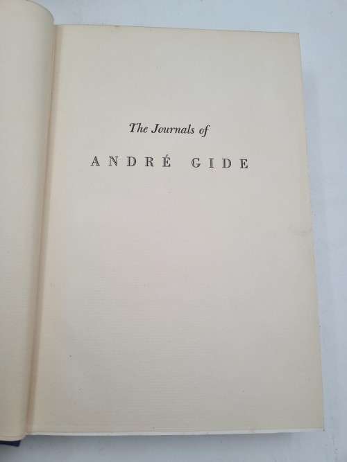 The Journals of Andre Gide: Volume I 1889-1913 | Nobel Prize Winner