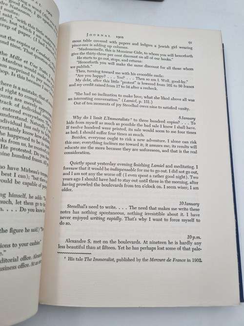 The Journals of Andre Gide: Volume I 1889-1913 | Nobel Prize Winner