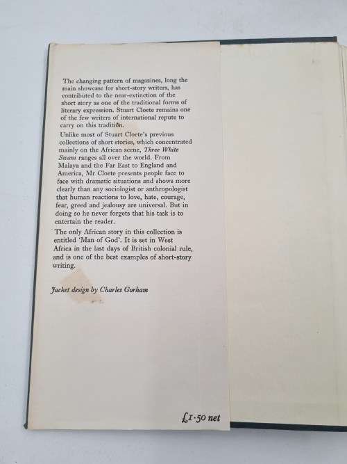 Three White Swans - Stuart Cloete | & Other Stories