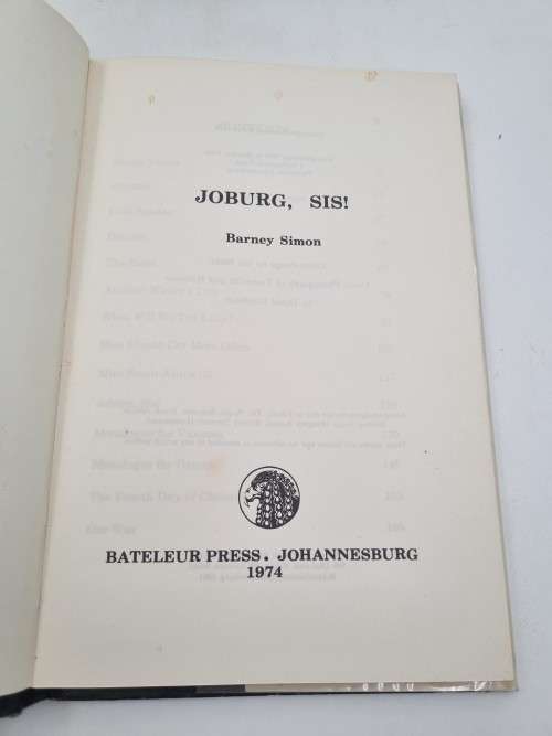 Joburg, Sis! - Barney Simon