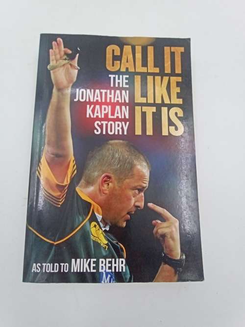 Call It Like It Is by Jonathan Kaplan | Signed by Jonathan Kaplan