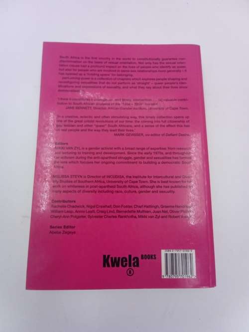 Performing Queer: Shaping Sexualities 1994-2004 Vol. 1 Mikki Van Zyl & Melissa Steyn