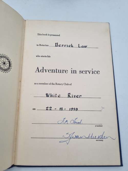 Adventure in Service | The story of Rotary | Its Origin, Growth and Influence
