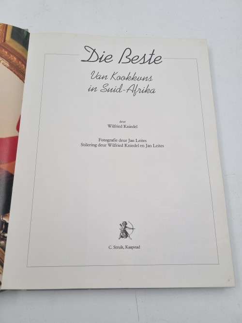 Die Beste van Kookkuns in Suid-Afrika  - Wilfried Kniedel
