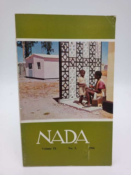 NADA Volume IX No. 3 1964  | Rhodesiana