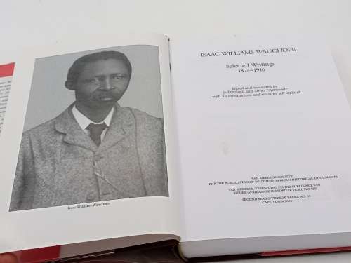 Isaac Williams Wauchope Selected Writings 1874-1916 | Edited by Jeff Opland | VRS  No II - 39