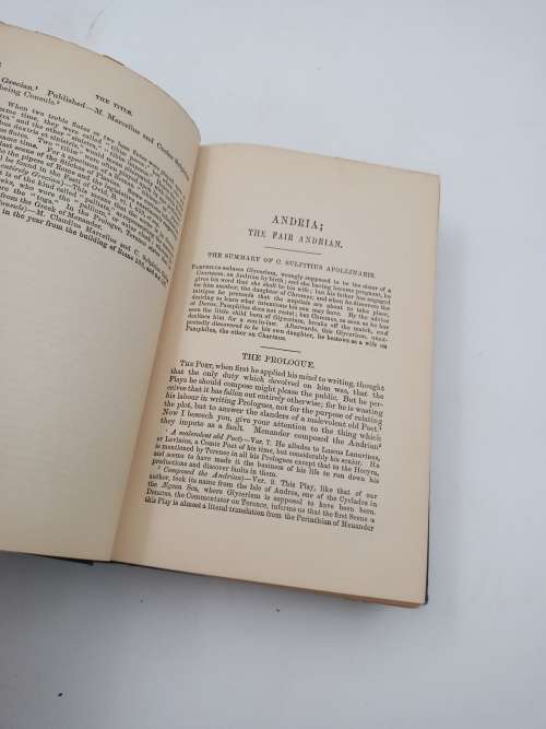 The Comedies of Terence and the Fables of Phaedrus Henry Thomas Riley | George Bell and Sons 1898