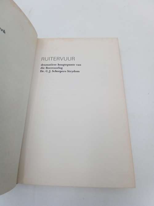 Ruitervuur deur Dr C J Scheepers Strydom