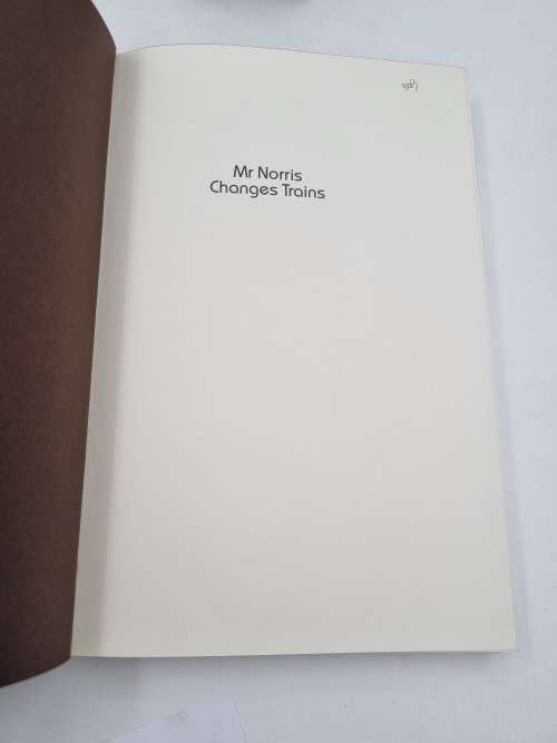 Mr Norris Changes Trains by Christopher Isherwood, Beryl Cook and Samuel Hynes