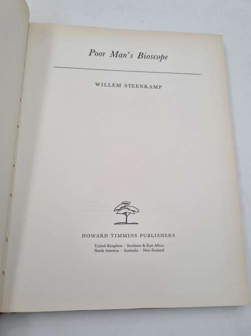 Poor Man`s Bioscope - Willem Steenkamp | Cape Town a Panorama of People Places and Events