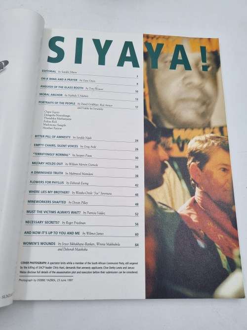 SIYAYA! TRC Magazine Spring 1998 | David Goldblatt Photo Essay | Tutu etc