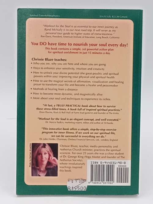Workout for the Soul: Eight Steps to Inner Fitness - Chrissie Blaze