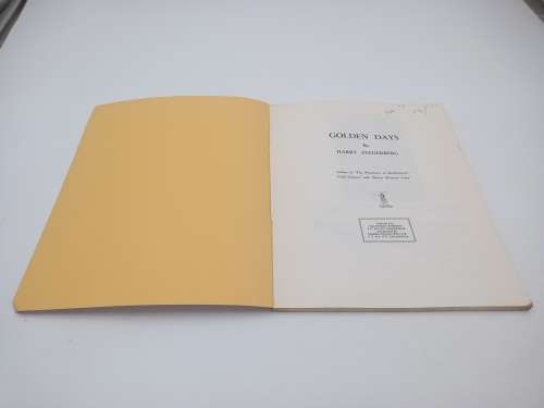 Golden Days by Harry Zeederberg and Abe Berry