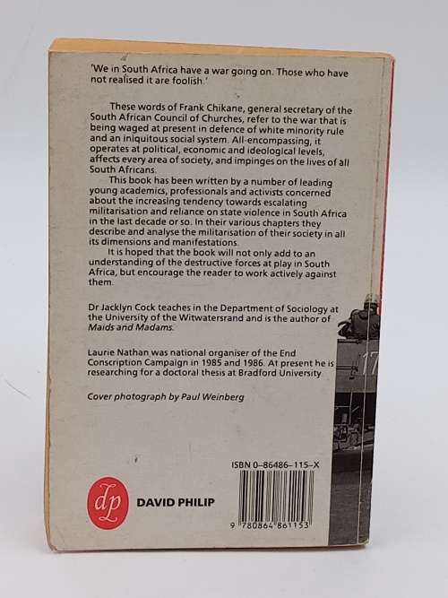 War and Society. The Militarisation of South Africa - Jaclyn Cock and Laurie Nathan | 1st Edition