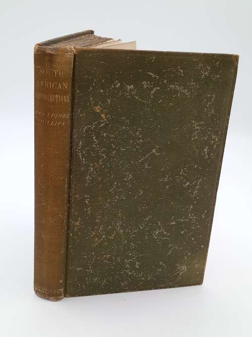 Some South African Recollections - Mrs Lionel Phillips 1899 First Edition