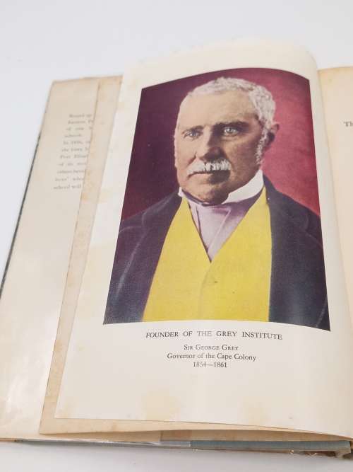 Neath the Tower - The Story of the Grey School 1856-1956 & Centenary Dinner Menu June 1956