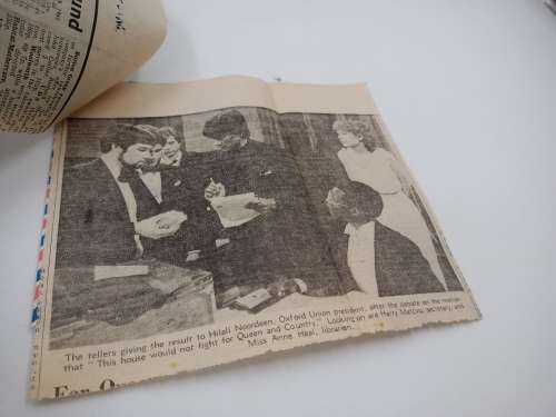 The Oxford Union - Christopher Hollis | With letters & articles re the 1983 King and Country Debate