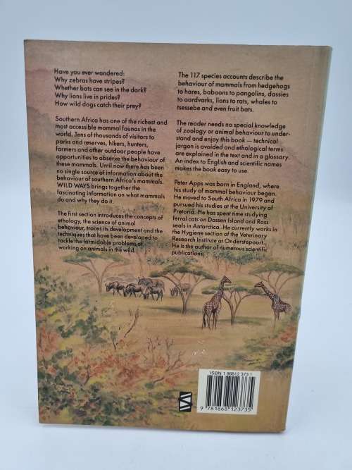 Wild Ways by Peter Apps