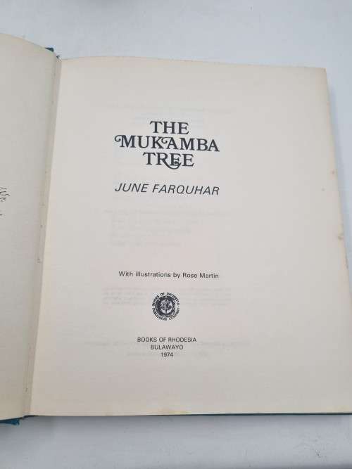 The Mukamba Tree - June Farquhar | Rhodesiana