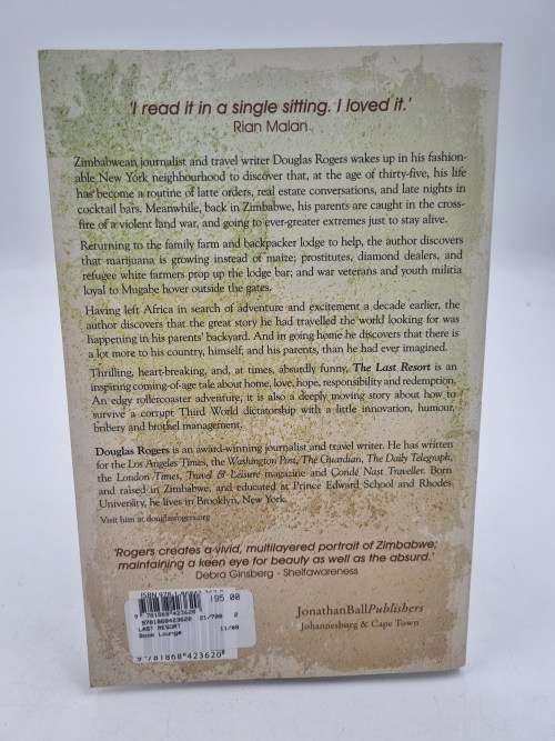 The Last Resort - Douglas Rogers | A Memoir of Zimbabwe | Rhodesiana