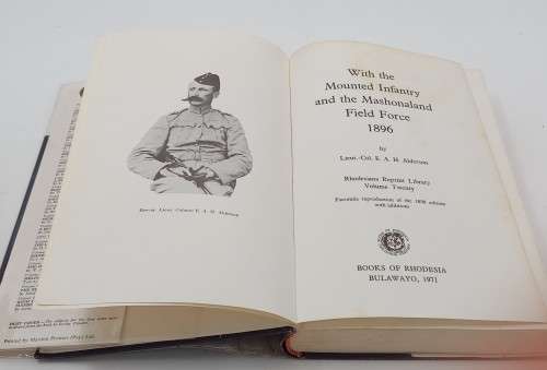 With the Mounted Infantry and the Mounted Field Force 1896 ~  Alderson | Rhodesiana Gold Series 20