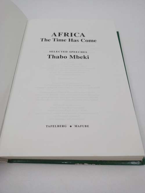Africa - The Time has Come ~ Thabo Mbeki