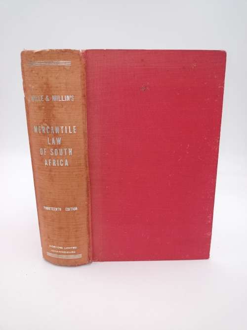 Willie and Millin ~ Mercantile Law of South Africa 14th Edition