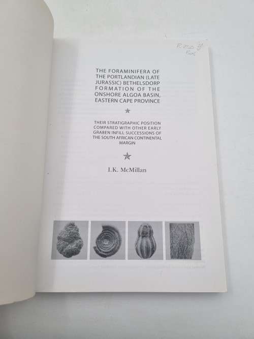 The Foraminifera of the Portlandian (Late Jurassic) Bethelsdorp Formation of the Onshore Algoa Basin