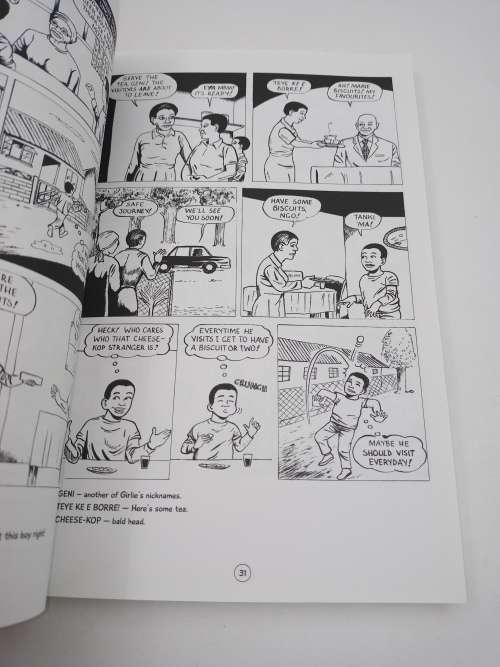 The Initiation: 360 Degrees Trilogy Book One - Mogorosi Motshumi | Signed Graphic Autobiography