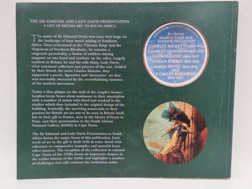 The Sir Edmund and Lady Davis Presentation a Gift of British Art to South Africa